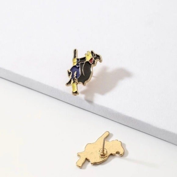 Witch broom cerco Earrings - Picture 4 of 9